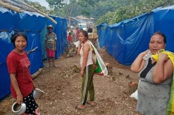 ပုံအညွှန်း - မီဇိုရမ်ပြည်နယ်အတွင်းရှိမြန်မာစစ်ဘေးရှောင်စခန်း (ပုံဟောင်း)