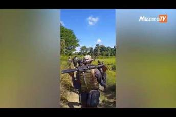 Embedded thumbnail for ရွှေဘိုမြို့နယ် ကျေးရွာ ၂ရွာရှိ စစ်ကောင်စီတပ်စခန်းကို ကာကွယ်ရေးတပ်ဖွဲ့များ တိုက်ခိုက်သိမ်းပိုက်