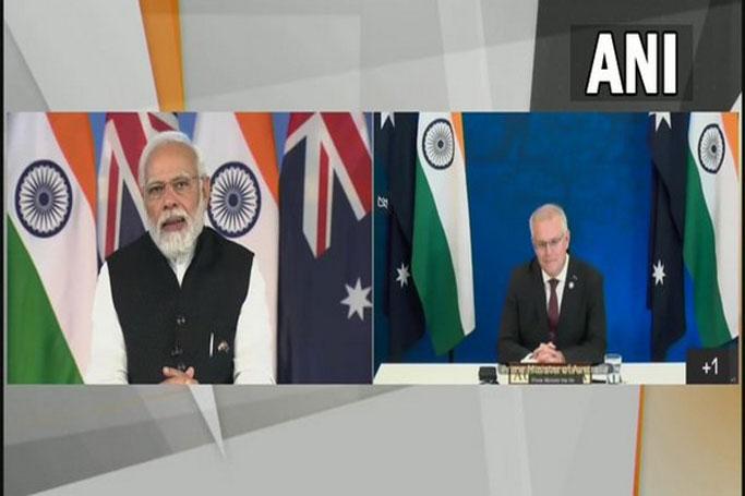 PM Modi, Scott Morrison express concern over Myanmar situation during India-Australia Summit: Shringla