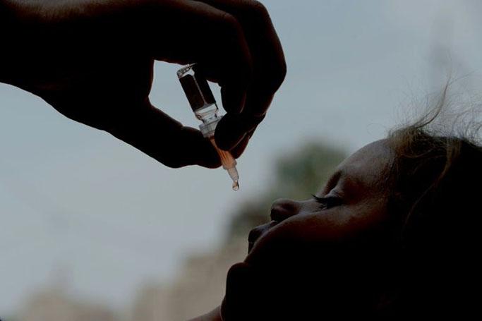 Over the past three decades the world has made great strides in the battle against polio, with only 33 cases reported worldwide in 2018 (AFP Photo/NOORULLAH SHIRZADA)