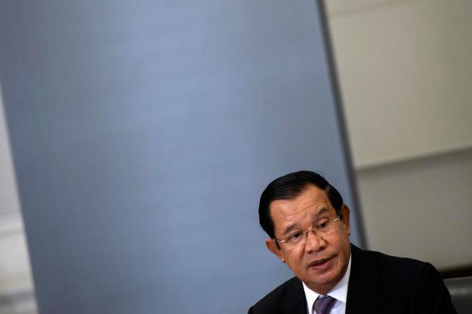 ကမ္ဘောဒီးယား ဝန်ကြီးချုပ် မစ္စတာ ဟွန်ဆန် (ဓာတ်ပုံ - EPA) 