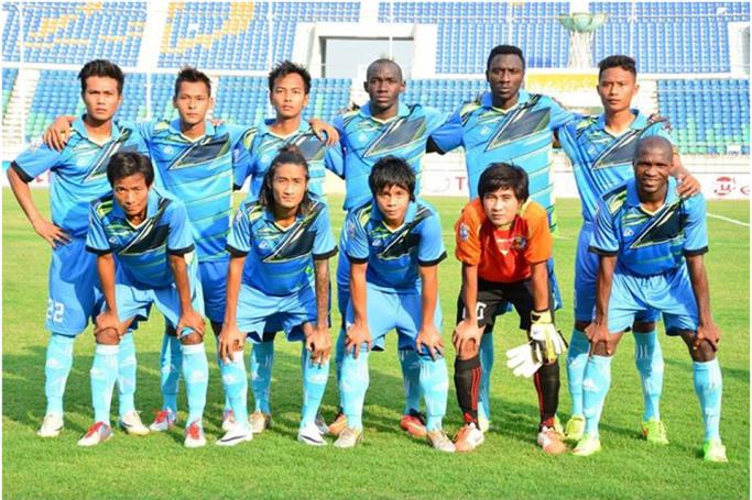 ၂၀၁၅ အူရီဒူးမြန်မာနေရှင်နယ်လိဂ်အမှတ်ပေးဘောလုံးပြိုင်ပွဲဝင် ဟံသာဝတီအသင်း (ဓာတ်ပုံ - MFF)