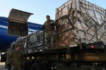 Photo - AFP(Ammunition bound for Ukraine loaded onto US aircraft at Dover Air Force Base )