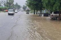 ၂၀၂၂ ခုနှစ် မိုးရာသီက မော်လမြိုင်မြို့‌ပေါ်ရေကြီးရေလျှံမှု မြင်ကွင်း (ပုံဟောင်း) 