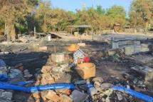 Photo - ဇွန်လအစပိုင်းက ခင်ဦးမြို့နယ် ကံသစ်ကျေးရွာတွင်လေးကြိမ်မြောက် မီးရှို့ဖျက်ဆီးခံရမှု အခြေအနေ (ခင်ဦးမြို့နယ်သတင်းမှန်ပြန်ကြားရေး)