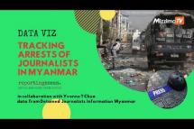 Embedded thumbnail for စစ်ကောင်စီလက်ထက် မီဒီယာသမားများ အသက်န္တရာယ်ခြိမ်းခြောက်ခံရမှုရှိနေ(ဆောင်းပါး)